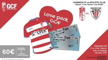 Un 'Love Pack' del Granada CF para San Valentín