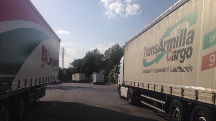 El camionero motrileño muerto en Navarra trabajaba para la empresa TransArmilla. Foto: Álex Cámara
