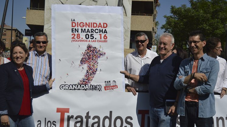 La manifestación granadina parte a las 11.30 horas de la Plaza del Carmen con destino a la Plaza del Triunfo. Foto: aG